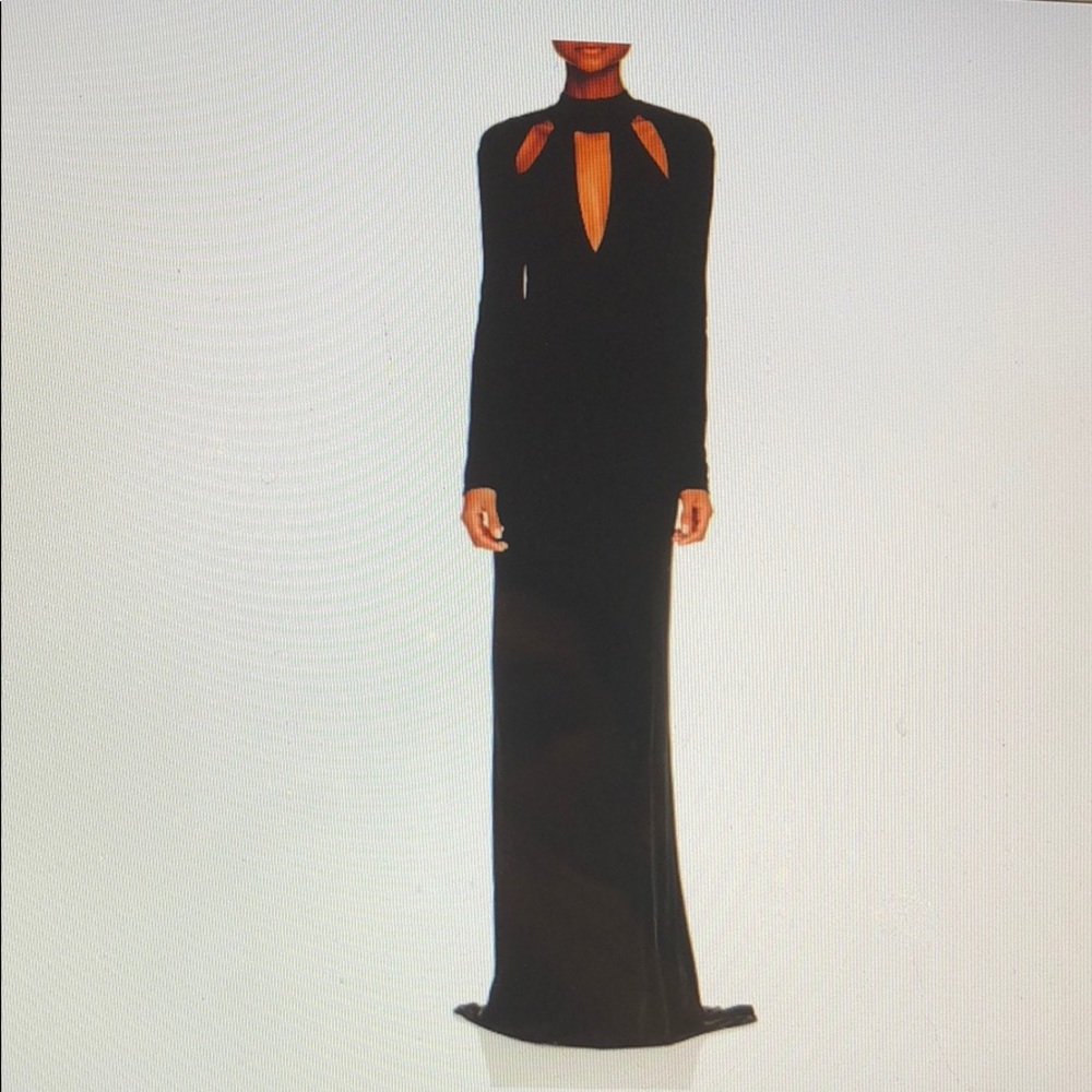 ABS By Allen Schwartz Cutout Gown